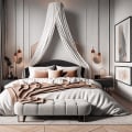 Verschönern Sie Ihr Schlafzimmer mit Bettröcken und Staubrüschen